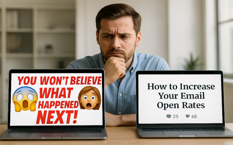 Clickbait vs Clickworthy: What Actually Works (And What Backfires)